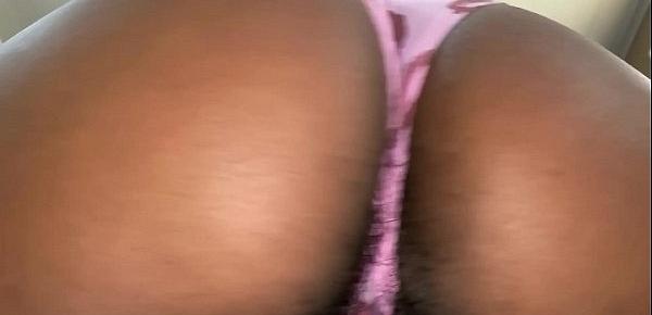  Slim Thick Ebony Babe Puts Her Hairy Ass In Your Face And Twerks